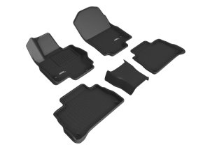 Mercedes-Benz Amg Gle53 Coupe Floor Mat Set - 3D MAXpider - Kagu - Black - `21-`24 Mercedes-Benz Amg Gle53 Coupe Floor Mat Set - 3D MAXpider - Kagu - Black - `21-`24